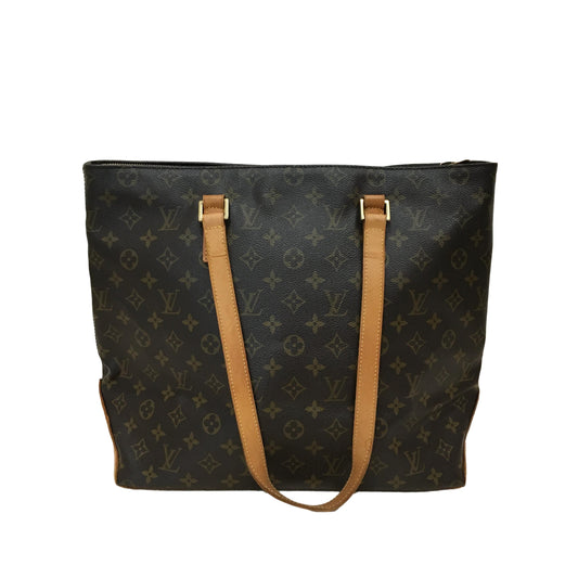 Louis Vuitton Monogram Canvas Cabas Mezzo Shoulder Bag Sku# TH0012